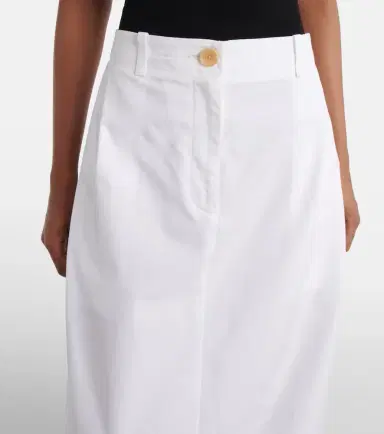 Khaite Lucian cotton poplin maxi skirt | Thumbnail 2 Khaite Lucian cotton poplin maxi skirt | Thumbnail 2