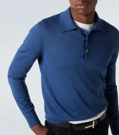 Tom Ford Cashmere and silk polo sweater | Thumbnail 4