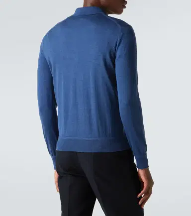 Tom Ford Cashmere and silk polo sweater | Thumbnail 5