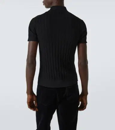 Tom Ford Cotton and silk polo shirt | Thumbnail 6