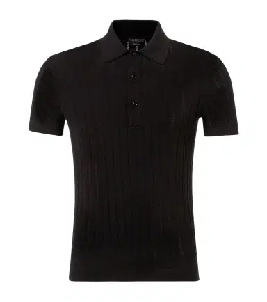 Tom Ford Cotton and silk polo shirt | Thumbnail 1