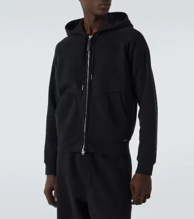 Tom Ford Cotton jersey zip-up hoodie | Thumbnail 2