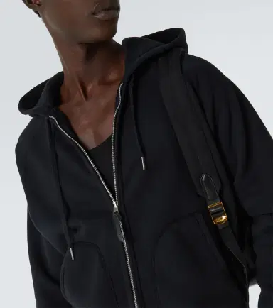 Tom Ford Cotton jersey zip-up hoodie | Thumbnail 3