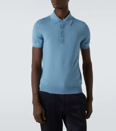 Tom Ford Cashmere and silk polo sweater | Thumbnail 5