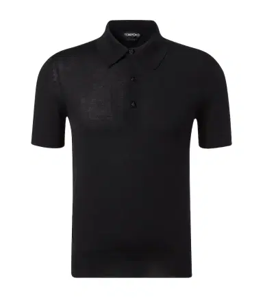 Tom Ford Cashmere and silk polo shirt | Thumbnail 1 Tom Ford Cashmere and silk polo shirt | Thumbnail 1