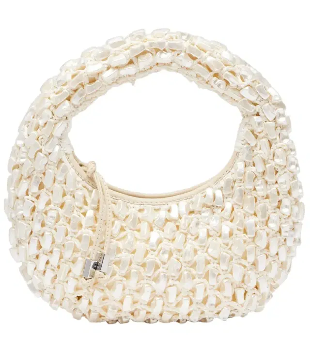 Staud Reef crochet embellished shoulder bag