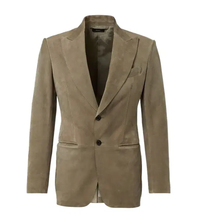 Suede blazer