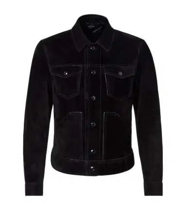 Tom Ford Suede field jacket | Thumbnail 1 Tom Ford Suede field jacket | Thumbnail 1