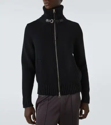 Tom Ford Wool zip-up sweater | Thumbnail 2