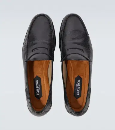 Tom Ford York leather penny loafers | Thumbnail 5