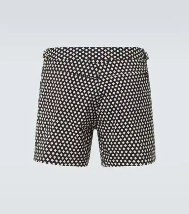 Tom Ford Checked swim trunks | Thumbnail 2 Tom Ford Checked swim trunks | Thumbnail 2
