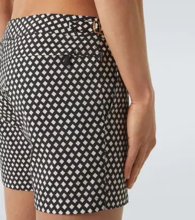 Tom Ford Checked swim trunks | Thumbnail 5 Tom Ford Checked swim trunks | Thumbnail 5