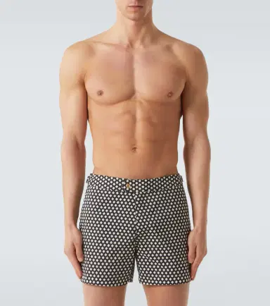 Tom Ford Checked swim trunks | Thumbnail 6 Tom Ford Checked swim trunks | Thumbnail 6