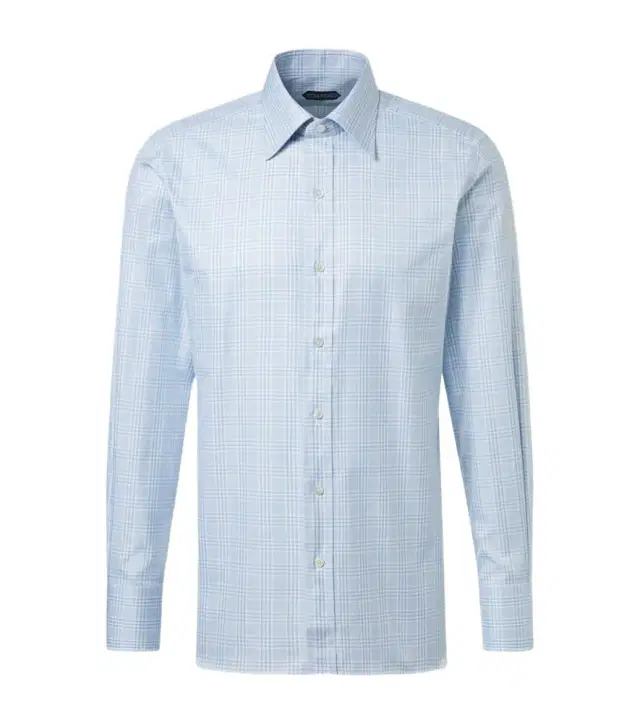 Checked cotton shirt
