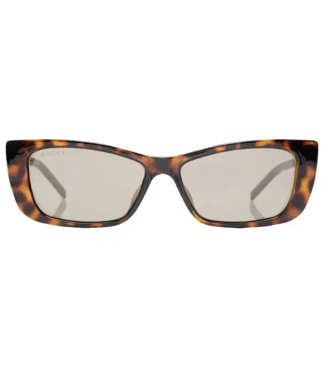 Embellished rectangular sunglasses