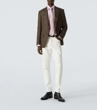 Tom Ford Checked cotton poplin shirt | Thumbnail 4 Tom Ford Checked cotton poplin shirt | Thumbnail 4