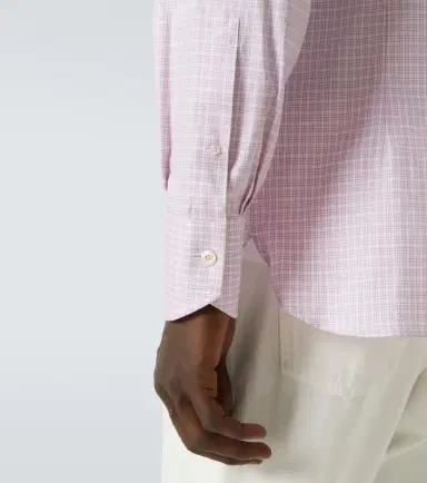 Tom Ford Checked cotton poplin shirt | Thumbnail 6 Tom Ford Checked cotton poplin shirt | Thumbnail 6