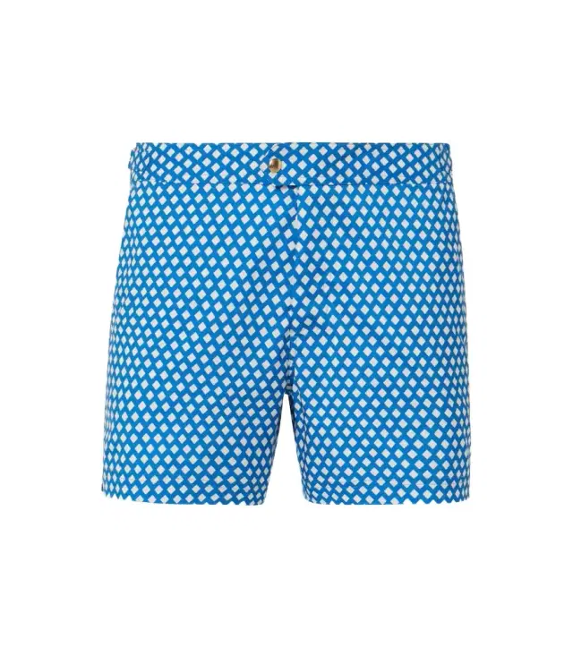 Tom Ford Checked swim trunks