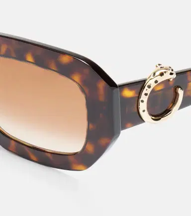 Cartier Eyewear Collection Panthère de Cartier square sunglasses | Thumbnail 2