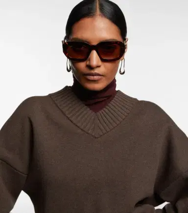 Cartier Eyewear Collection Panthère de Cartier square sunglasses | Thumbnail 5