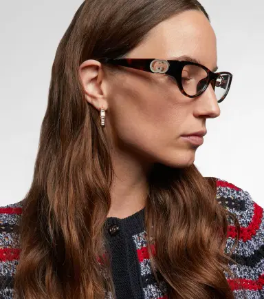 Gucci Interlocking G cat-eye glasses | Thumbnail 5 Gucci Interlocking G cat-eye glasses | Thumbnail 5
