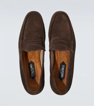 Tom Ford York suede penny loafers | Thumbnail 5 Tom Ford York suede penny loafers | Thumbnail 5
