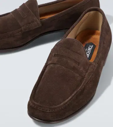 Tom Ford York suede penny loafers | Thumbnail 6 Tom Ford York suede penny loafers | Thumbnail 6