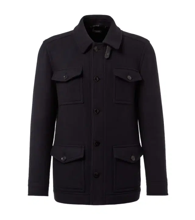 Virgin wool coat