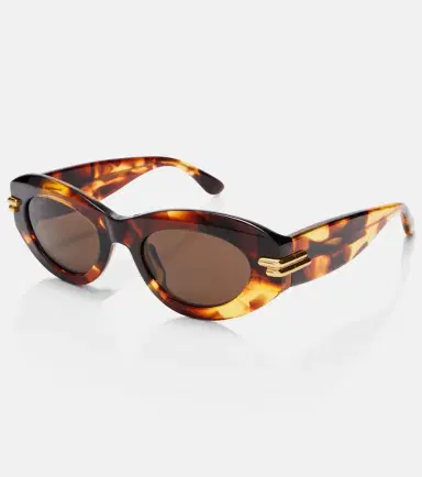 Bottega Veneta Mitre oval sunglasses | Thumbnail 3