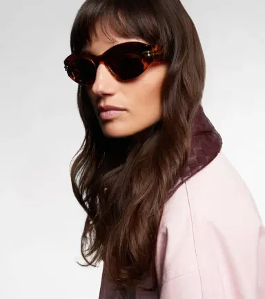 Bottega Veneta Mitre oval sunglasses | Thumbnail 6
