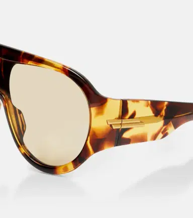 Bottega Veneta Fashion Show aviator sunglasses | Thumbnail 3