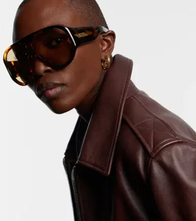 Bottega Veneta Fashion Show aviator sunglasses | Thumbnail 5
