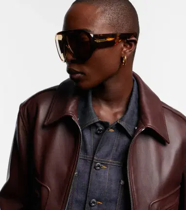 Bottega Veneta Fashion Show aviator sunglasses | Thumbnail 6
