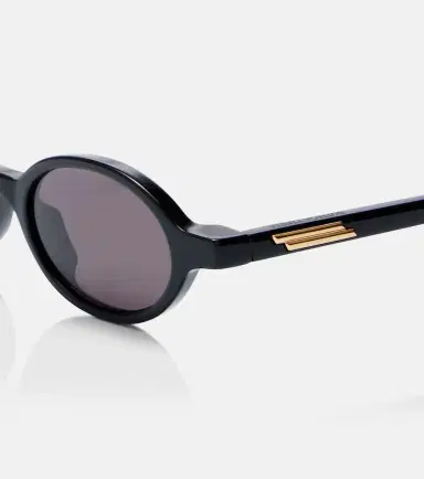 Bottega Veneta Classic oval sunglasses | Thumbnail 4