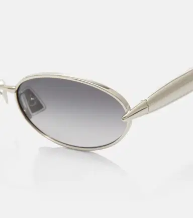 Bottega Veneta Sardine oval sunglasses | Thumbnail 3 Bottega Veneta Sardine oval sunglasses | Thumbnail 3
