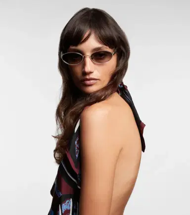 Bottega Veneta Sardine oval sunglasses | Thumbnail 5 Bottega Veneta Sardine oval sunglasses | Thumbnail 5