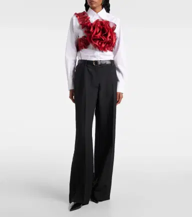 Noir Kei Ninomiya Ruffled top | Thumbnail 3 Noir Kei Ninomiya Ruffled top | Thumbnail 3