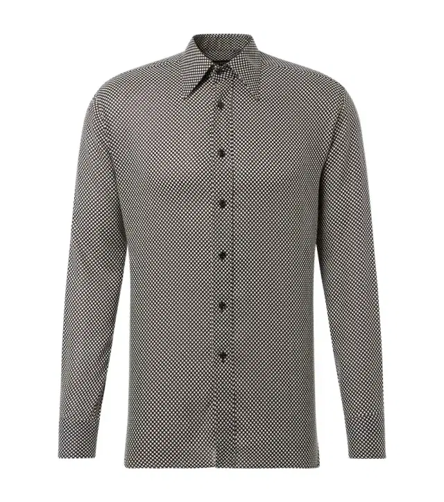 Tom Ford Polka-dot printed shirt