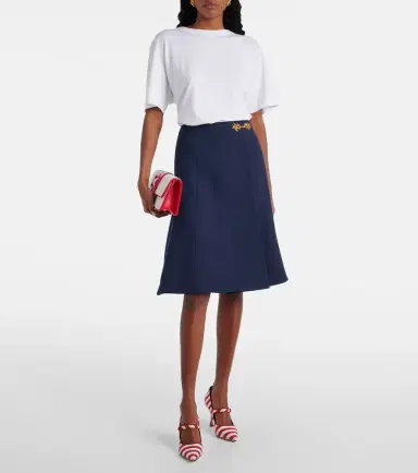Manolo Blahnik Campari striped Mary Jane pumps | Thumbnail 2 Manolo Blahnik Campari striped Mary Jane pumps | Thumbnail 2