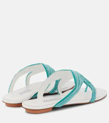Aquazzura Reef Star embellished leather sandals | Thumbnail 3 Aquazzura Reef Star embellished leather sandals | Thumbnail 3