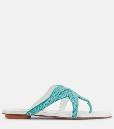 Aquazzura Reef Star embellished leather sandals | Thumbnail 4 Aquazzura Reef Star embellished leather sandals | Thumbnail 4