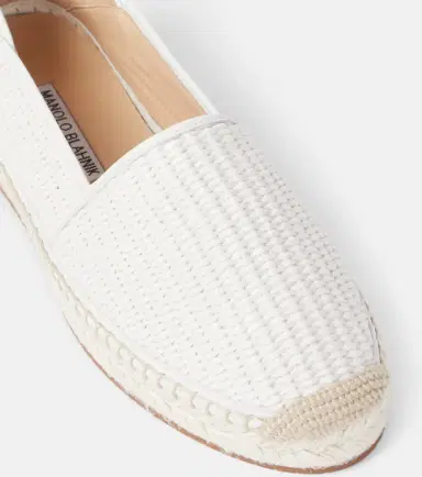 Manolo Blahnik Espadra raffia espadrilles | Thumbnail 3 Manolo Blahnik Espadra raffia espadrilles | Thumbnail 3
