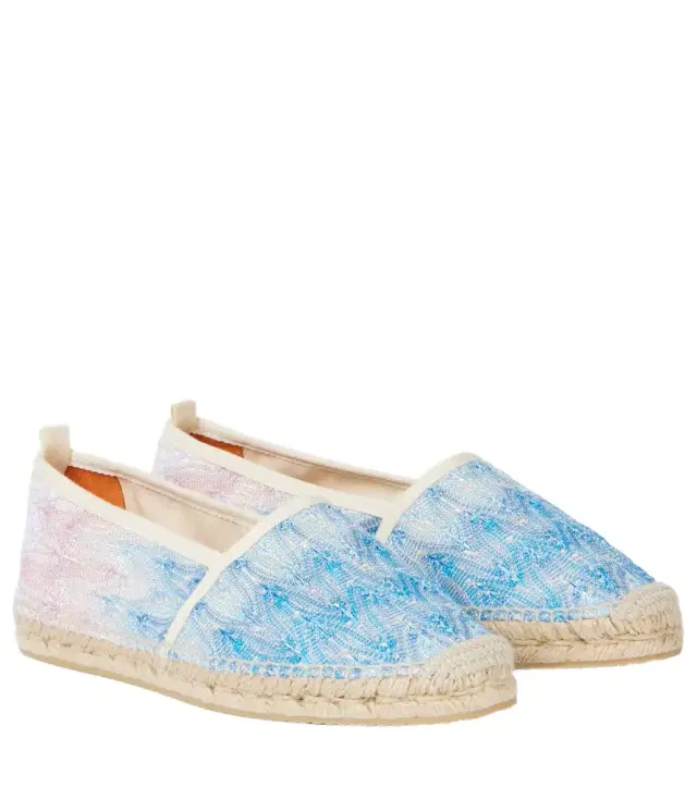 Missoni Zigzag ombré espadrilles