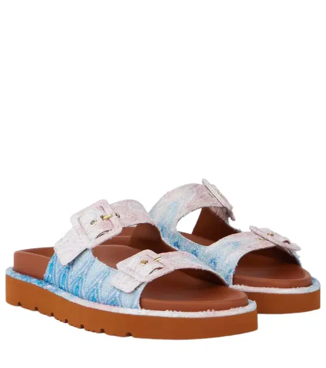 Missoni Zigzag ombré sandals