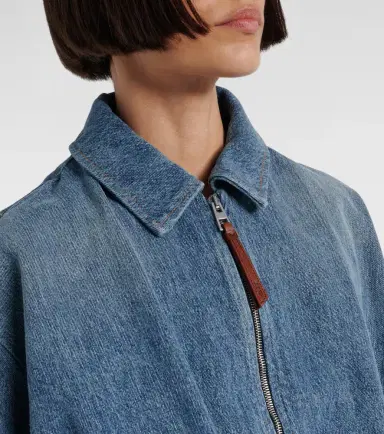 Loewe Draped denim jacket | Thumbnail 3 Loewe Draped denim jacket | Thumbnail 3