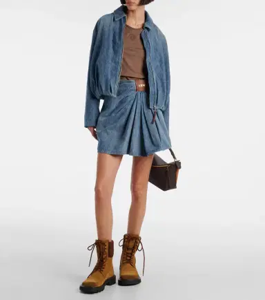 Loewe Draped denim jacket | Thumbnail 5 Loewe Draped denim jacket | Thumbnail 5