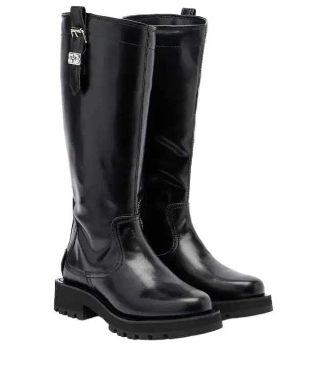 Ganni Studs knee-high boots