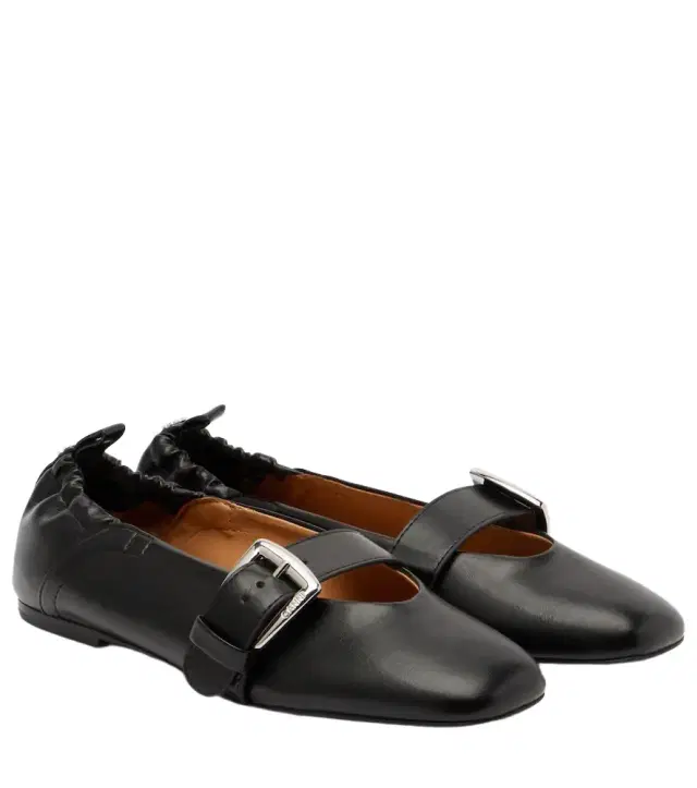 Ganni Butterfly Mary Jane flats