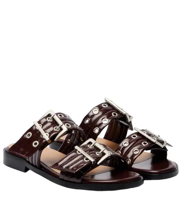Ganni Feminine Buckle sandals