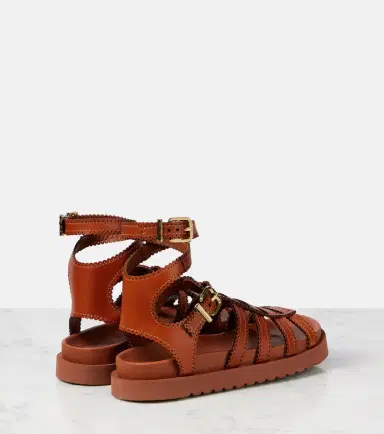 Zimmermann Goldie leather gladiator sandals | Thumbnail 2 Zimmermann Goldie leather gladiator sandals | Thumbnail 2